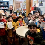 MİNİK ÖĞRENCİLERİN KÜTÜPHANE HEYECANI