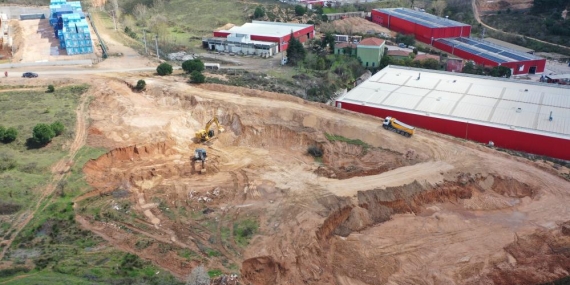 Küçük sanayi sitesinin inşaatına başlandı