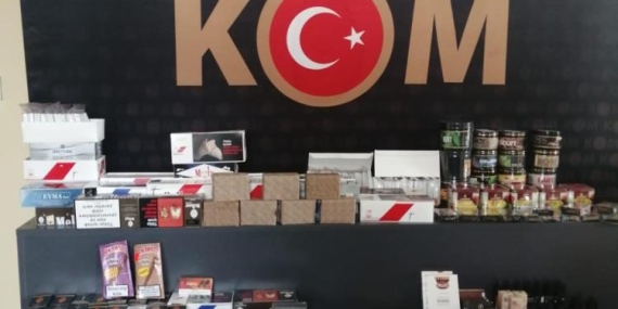 Kocaeli’de 7 bin 200 içi dolu makaron ele geçirildi