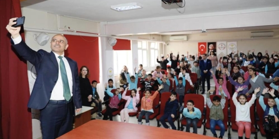 Başkan Söğüt’ten Hayat Bilgisi dersi