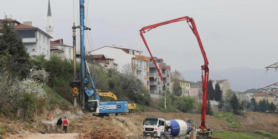 Başkan Söğüt, ilçe trafiğini rahatlatacak projeyi yerinde inceledi