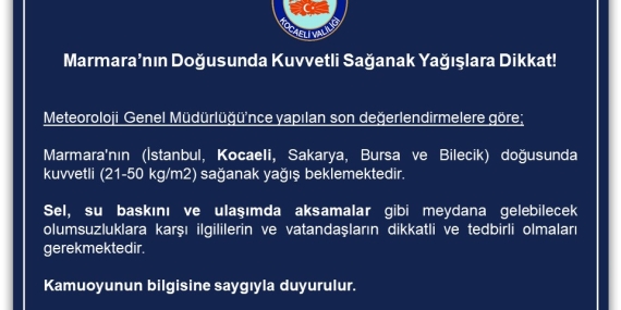 Vali Yavuz Uyardı !