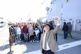 Başkan Bıyık, gençleri TCG Anadolu Gemisi ’ne götürdü