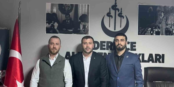 Derince Alperen Ocakları İlçe Başkanlığı ’na Mustafa Sönmez atandı