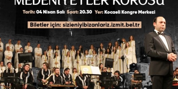 Dünyaca ünlü Hatay-Antakya medeniyetler korosundan konser