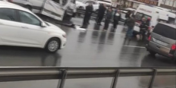 Gebze ’de zincirleme kaza, yaralılar var