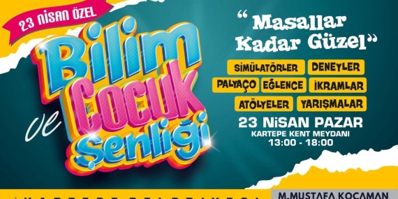 Kartepe ’de 5. kez Bilim ve Çocuk Şenliği yapılacak