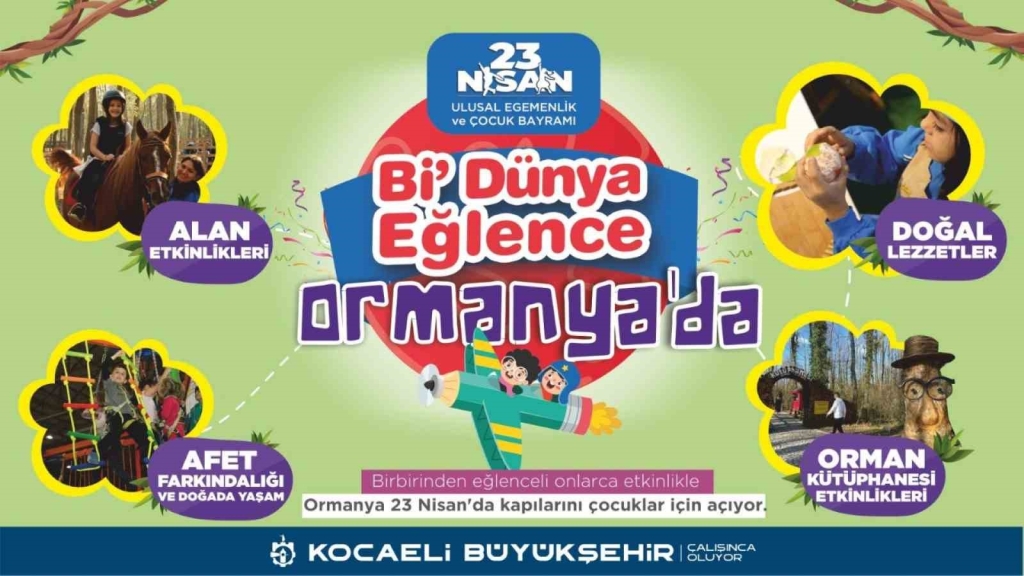 Kıraç çocuk bayramında Kocaeli ’ye geliyor