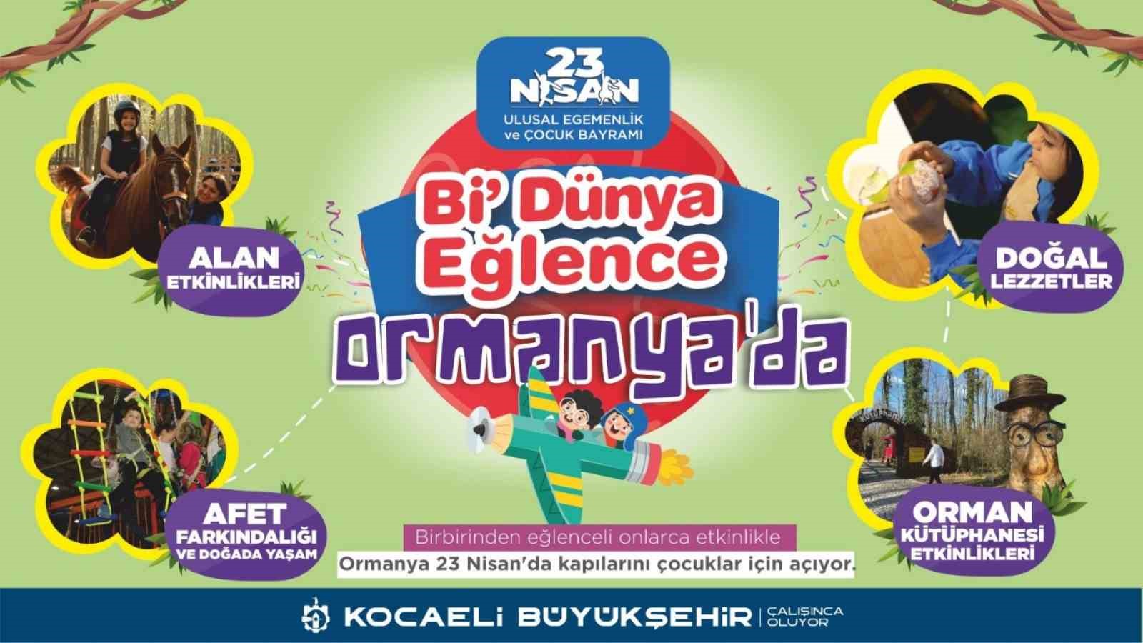 Kıraç çocuk bayramında Kocaeli ’ye geliyor