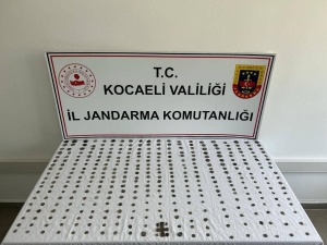 Kocaeli ’de 505 tarihi eser ele geçirildi