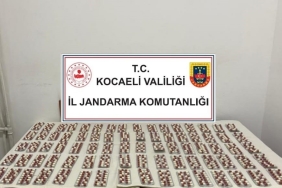 Kocaeli ’de bin 115 sentetik ecza hap ele geçirildi