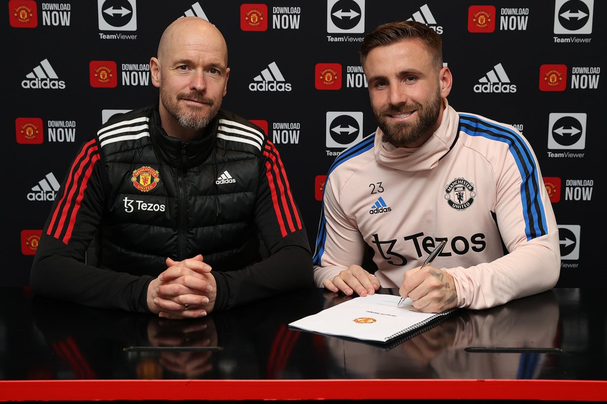 Manchester United, Luke Shaw ’ın sözleşmesini 2027 ’ye kadar uzattı