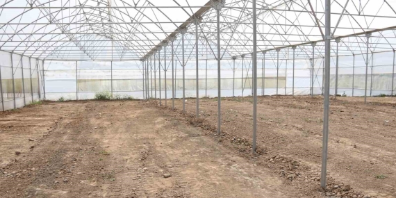 Meslek lisesi öğrencilerine sera ve atölye desteği