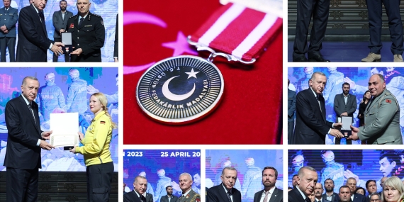 Kahramanlara Devlet Üstün Fedakarlık Madalyası