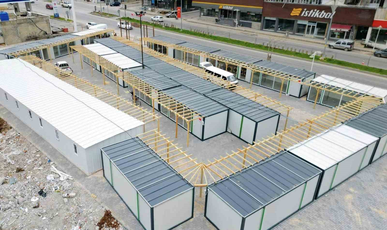 Pazarcık ’ta Kocaeli Çarşısı için sona gelindi