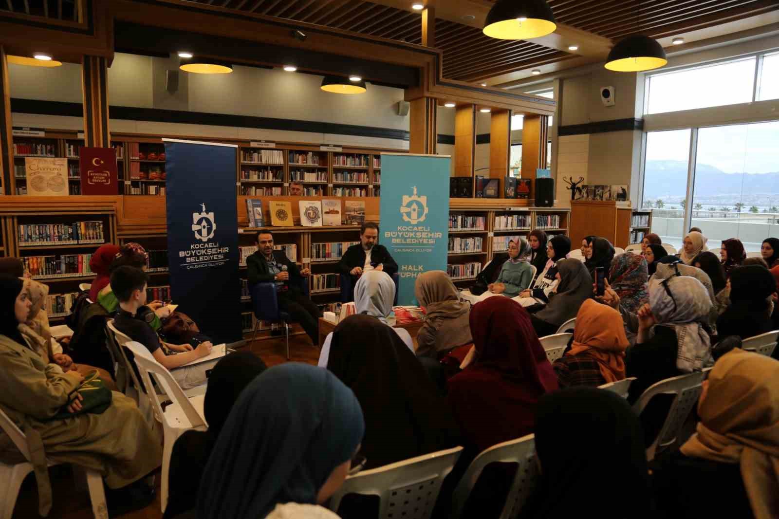 Ramazan söyleşisinde okuma kültürü anlatıldı