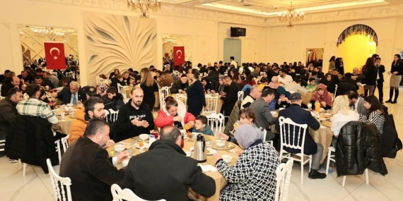 Şehit aileleri ve gaziler iftar sofrasında buluştu
