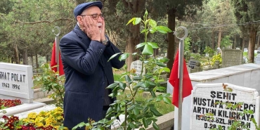 Şehit babasının en hüzünlü ziyareti: "İçim yanıyor"