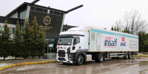 Ukrayna ’daki mobil yemek tırı yurda döndü