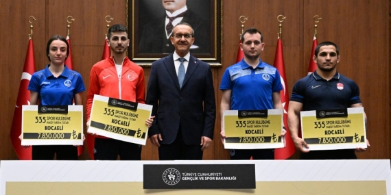 Amatör Spor Kulüplerine Yedi Milyon Sekiz Yüz Otuz Bin TL Nakdi Yardım Yapıldı