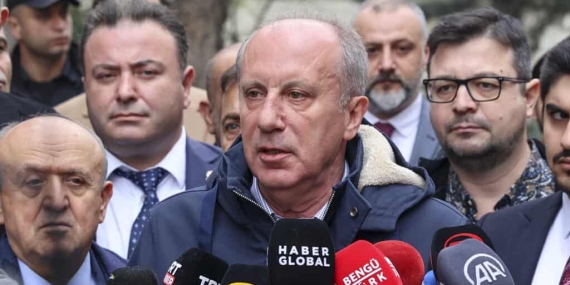 Muharrem İnce cumhurbaşkanı adaylığından çekildiğini açıkladı