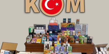 31 bin gümrük kaçağı makaron ele geçirildi