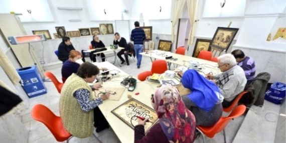 Gölcük’te kursiyerlerin el emekleri sergilenecek