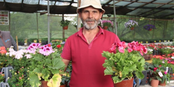 Rüzgarlı havada çiçeklerin akşam sulanması gerekiyor