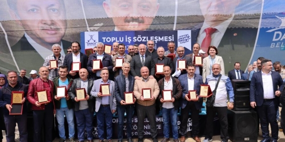 Darıca’da işçinin yüzünü güldüren sözleşme imzalandı