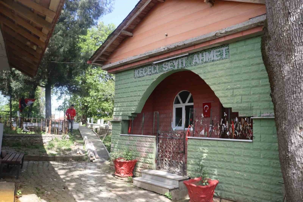 Balören ’deki türbenin çevresi güzelleştirildi