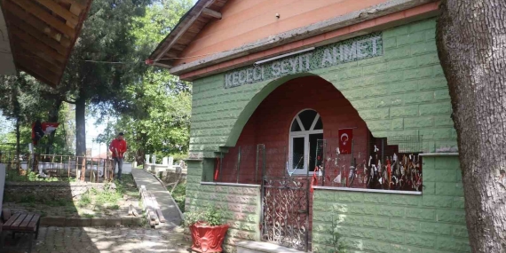 Balören’deki türbenin çevresi güzelleştirildi