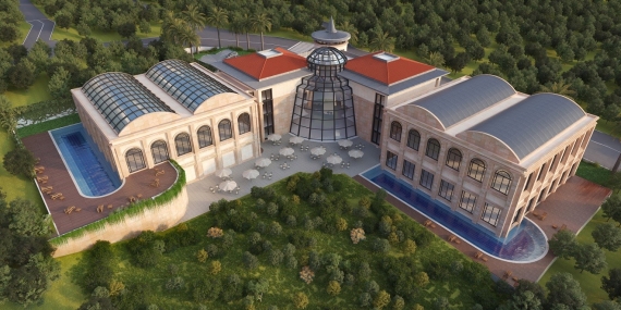 Başiskele Yeniköy Günübirlik Termal Tesisi’nde çalışmalar sürüyor