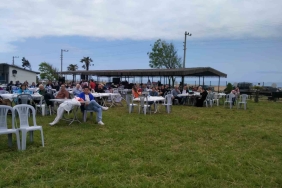 Belediye personelleri kampta eğlendi