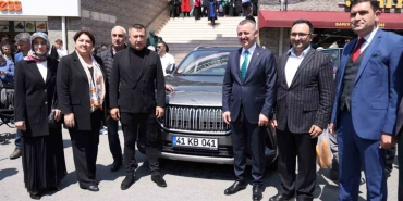 Çayırova sergisinin sürpriz ziyaretçisi TOGG oldu