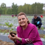 cilek-koy-de-hasat-edilen-cilekler-cinar-halk-market-ve-gulumse-kafe-de-yerini-aldi