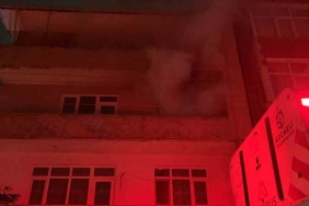 Cinayetin işlendiği ev yandı