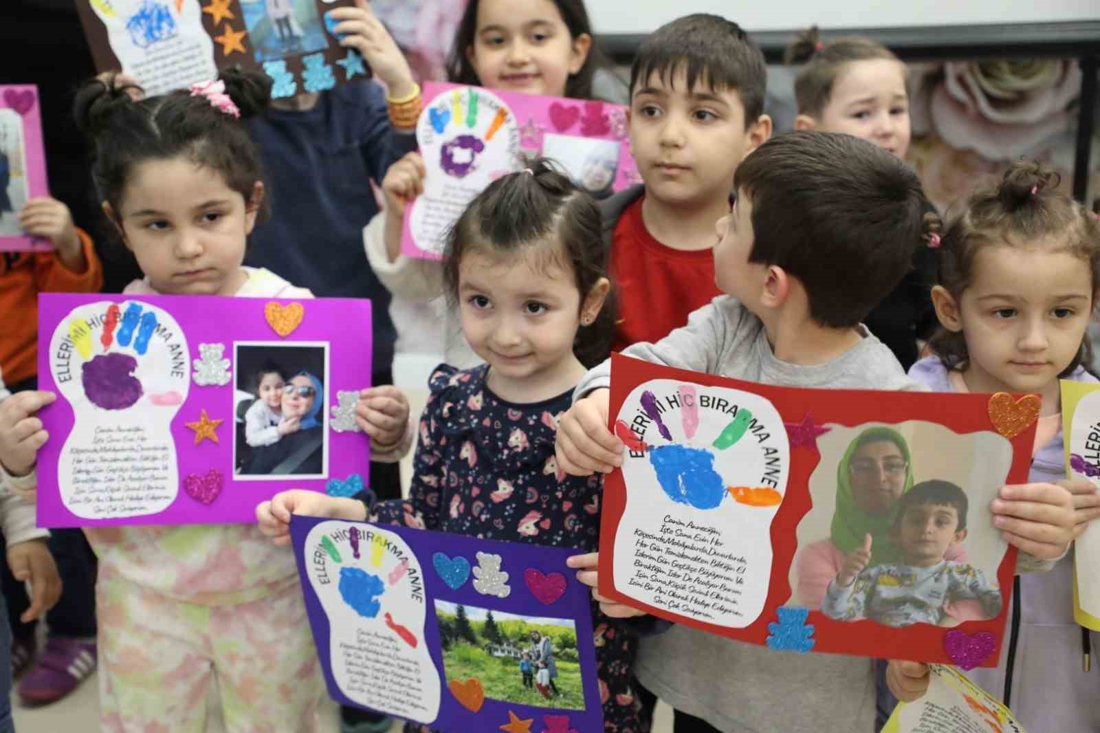 Çocuklardan Anneler Günü sürprizi