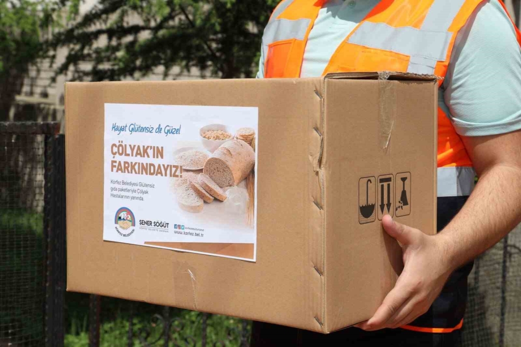 Deprem bölgesindeki çölyak hastalarını unutmadılar