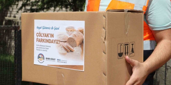 Deprem bölgesindeki çölyak hastalarını unutmadılar