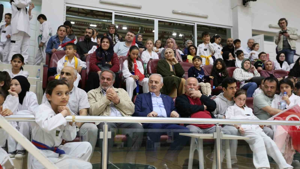 Derince ’de tekvando şöleni