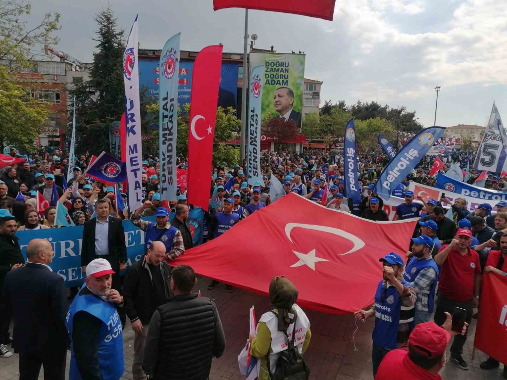 Gebze ’de 1 Mayıs coşkuyla kutlandı