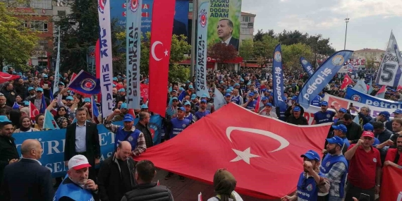 Gebze ’de 1 Mayıs coşkuyla kutlandı