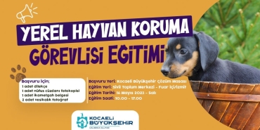 Hayvan koruma görevlisi olmak isteyenlere eğitim veriliyor