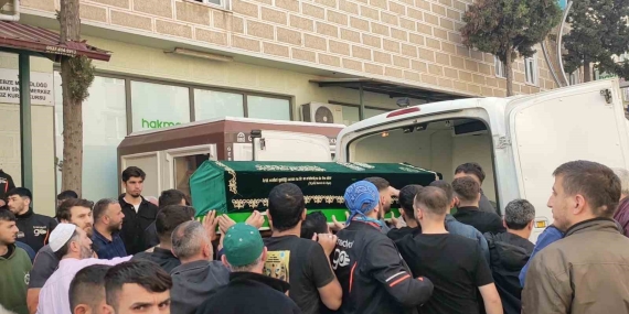 Kazada hayatını kaybeden motokurye son yolculuğuna uğurlandı