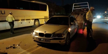 Kocaeli ’de iki otomobil çarpıştı: 1 yaralı