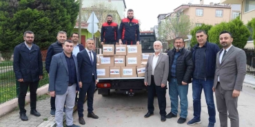 Muhtarlara kırtasiye desteği