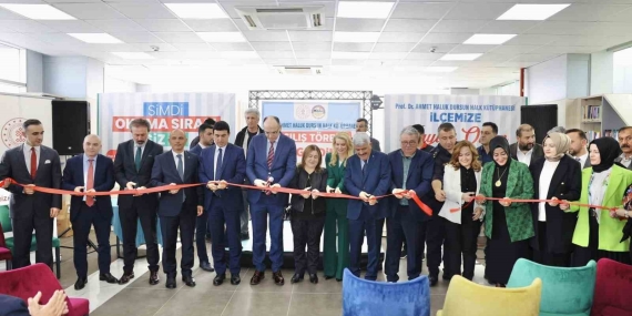 Prof. Dr. Haluk Dursun Kent Kütüphanesi açıldı