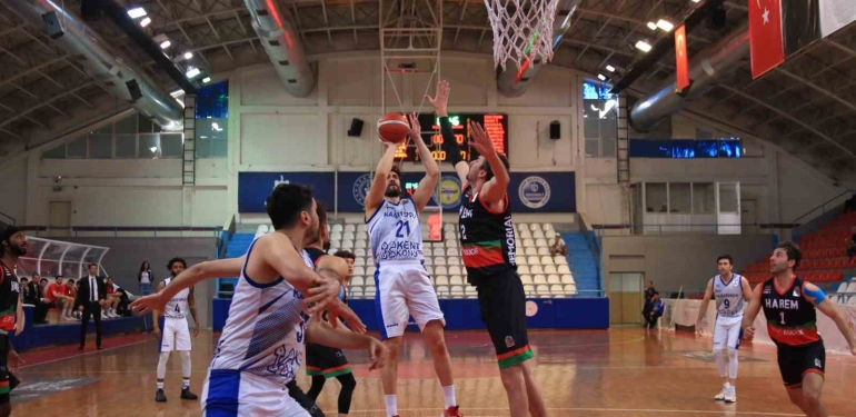 TBL: Kocaeli BŞB Kağıtspor: 85 – Haremspor: 106