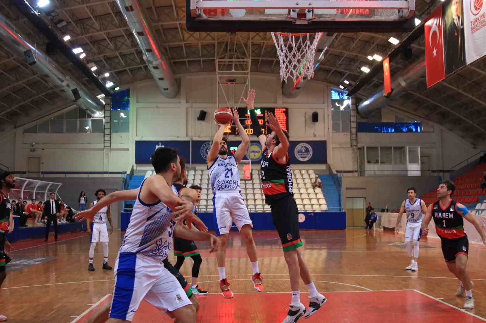 TBL: Kocaeli BŞB Kağıtspor: 85 - Haremspor: 106