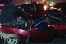 TEM ’de 3 aracın karıştığı zincirleme kaza: 4 yaralı